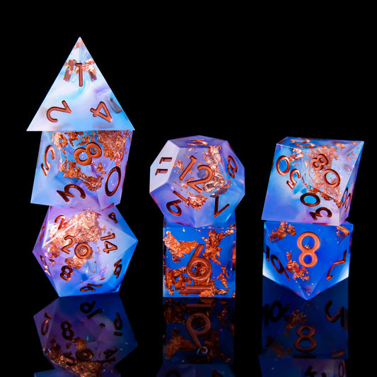 Royal Fortune - Resin Dice Set