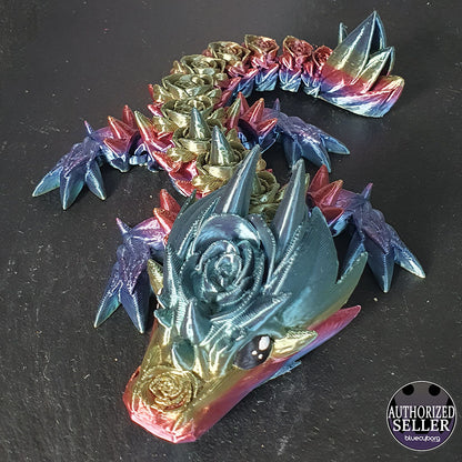 Rose Articulated Baby Dragon