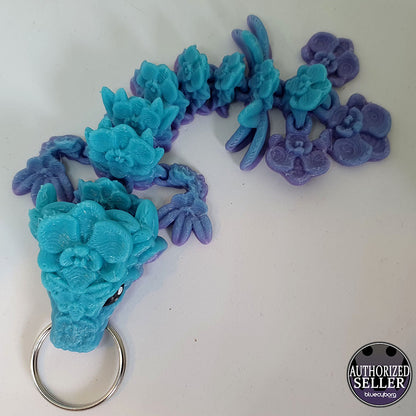 Orchid Dragon Wyrmling Keychain Blind Bag