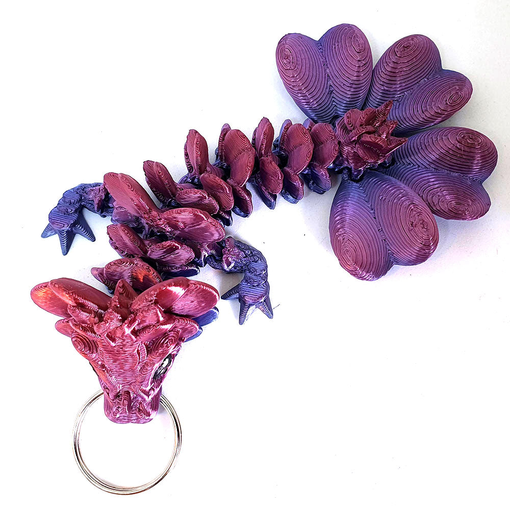 Clover Dragon Wyrmling Keychain Blind Bag