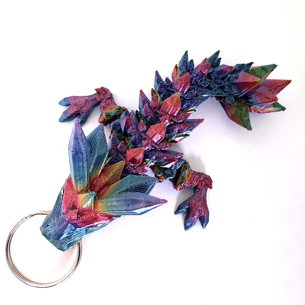 Crystal Dragon Wyrmling Keychain Blind Bag