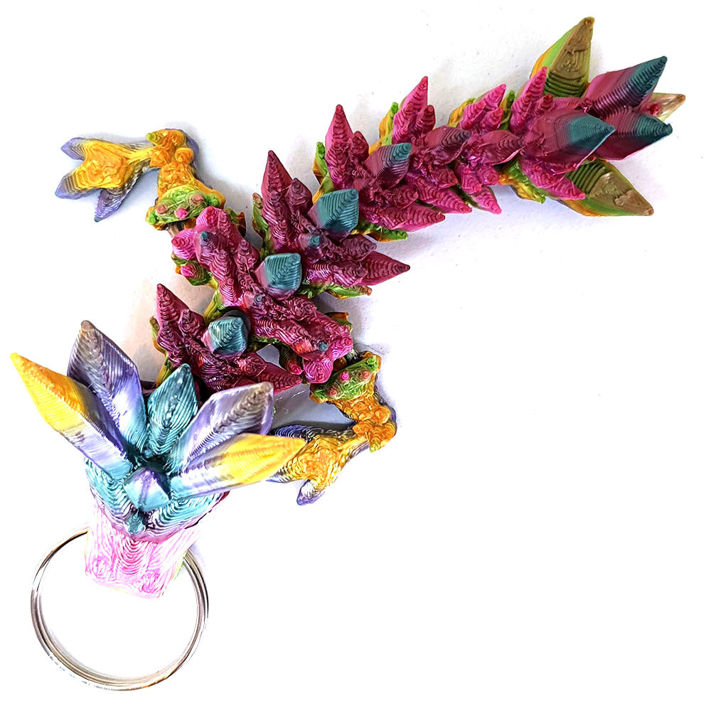 Crystal Dragon Wyrmling Keychain Blind Bag