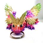 Crystal Wing Dragon Wyrmling Keychain Blind Bag
