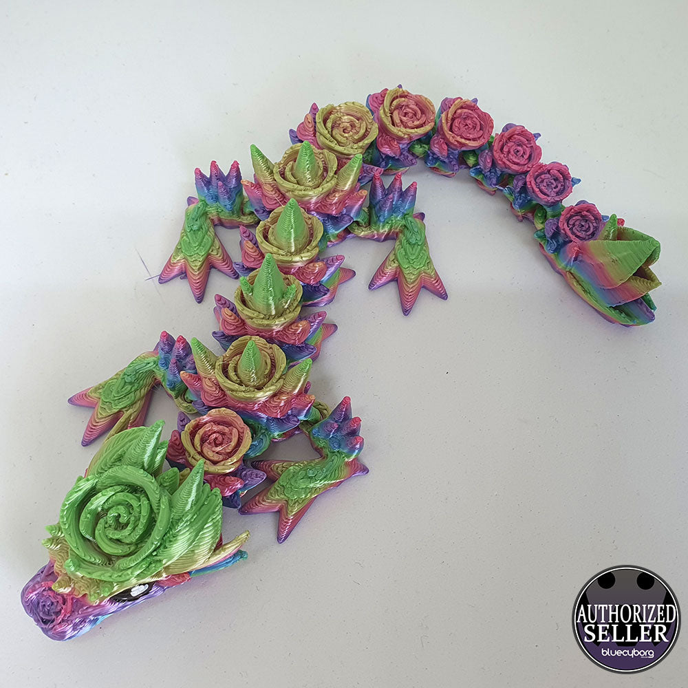 Rose Articulated Baby Dragon - A Blind Bag