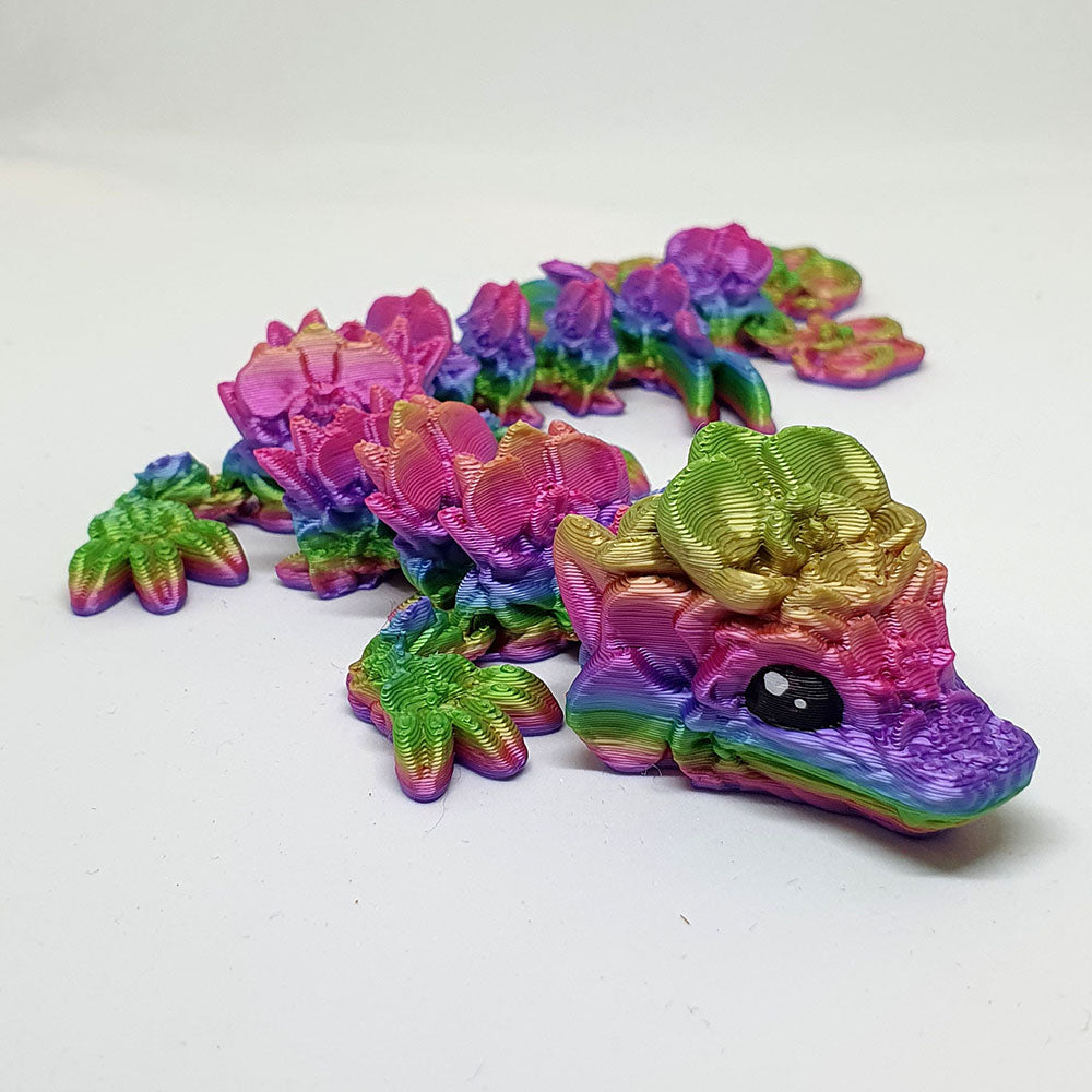 Orchid Articulated Baby Dragon