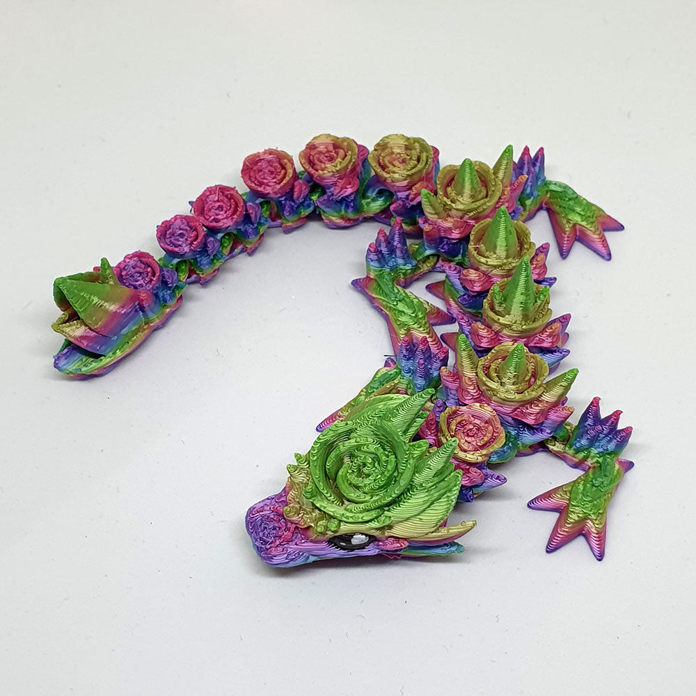 Rose Articulated Baby Dragon - A Blind Bag
