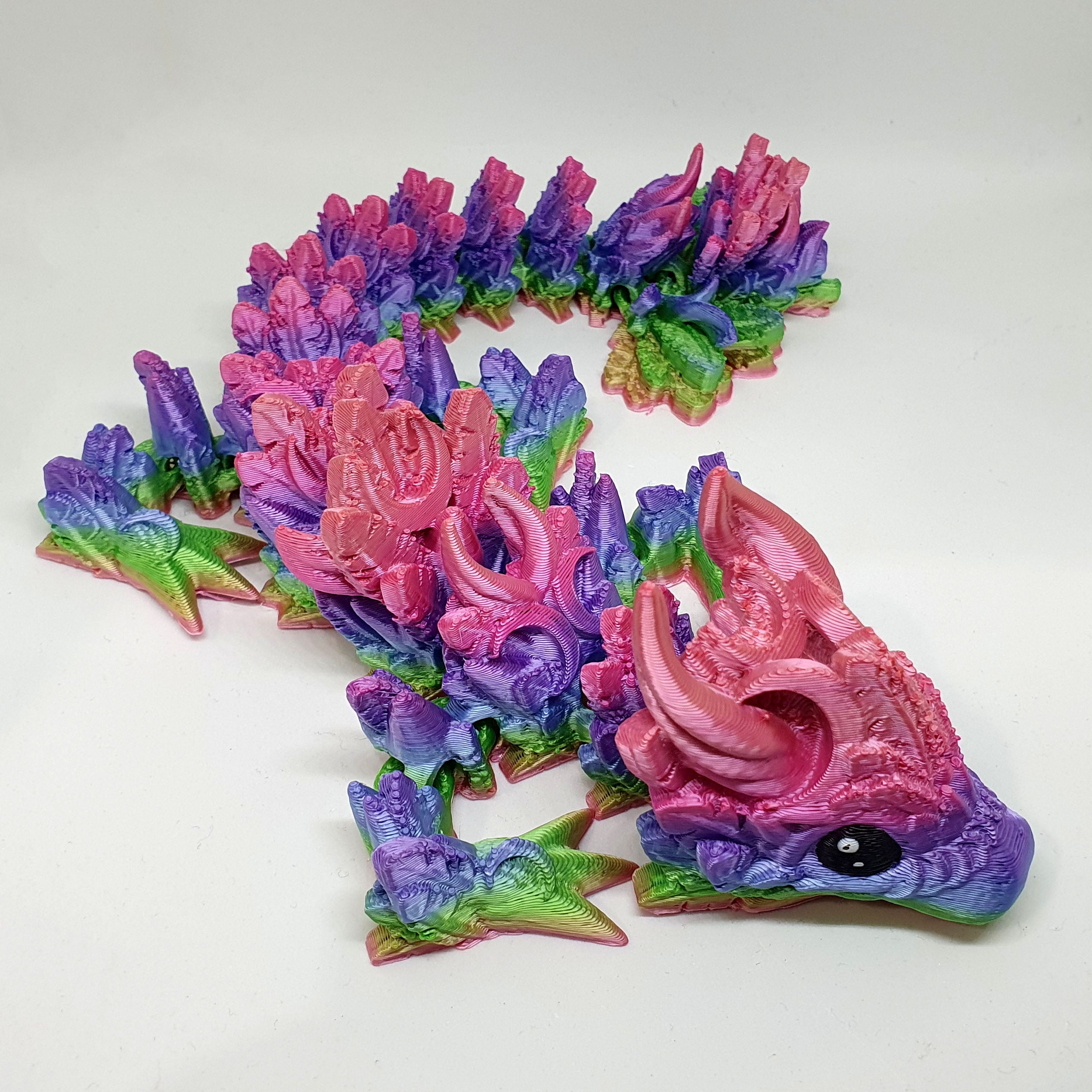 Lunar Articulated Baby Dragon - A Blind Bag