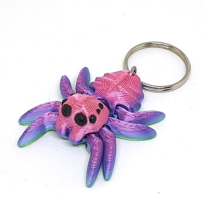 Cute Articulated Spider Keychain Blind Bag
