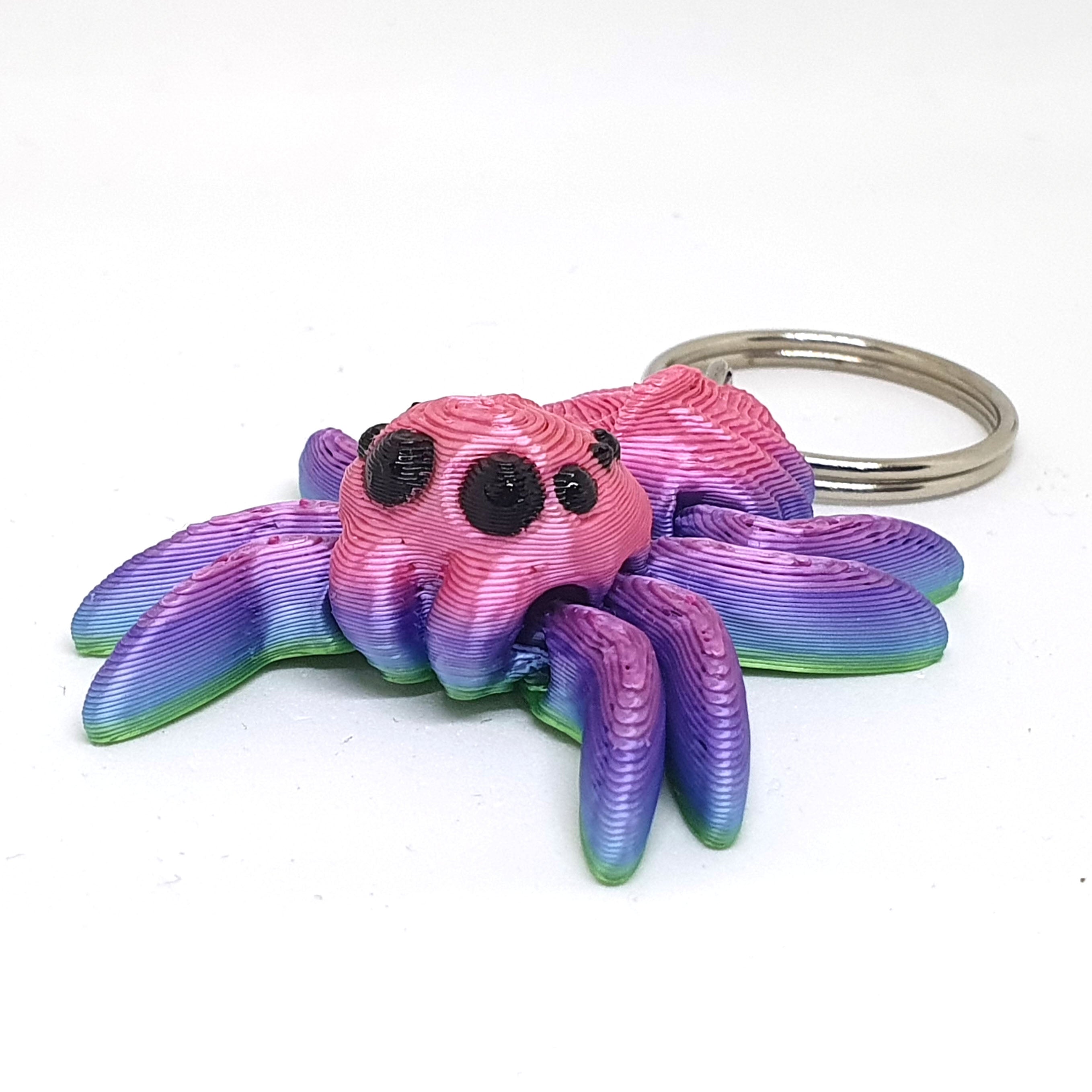 Spider Cute Articulated Keychain Blind Bag