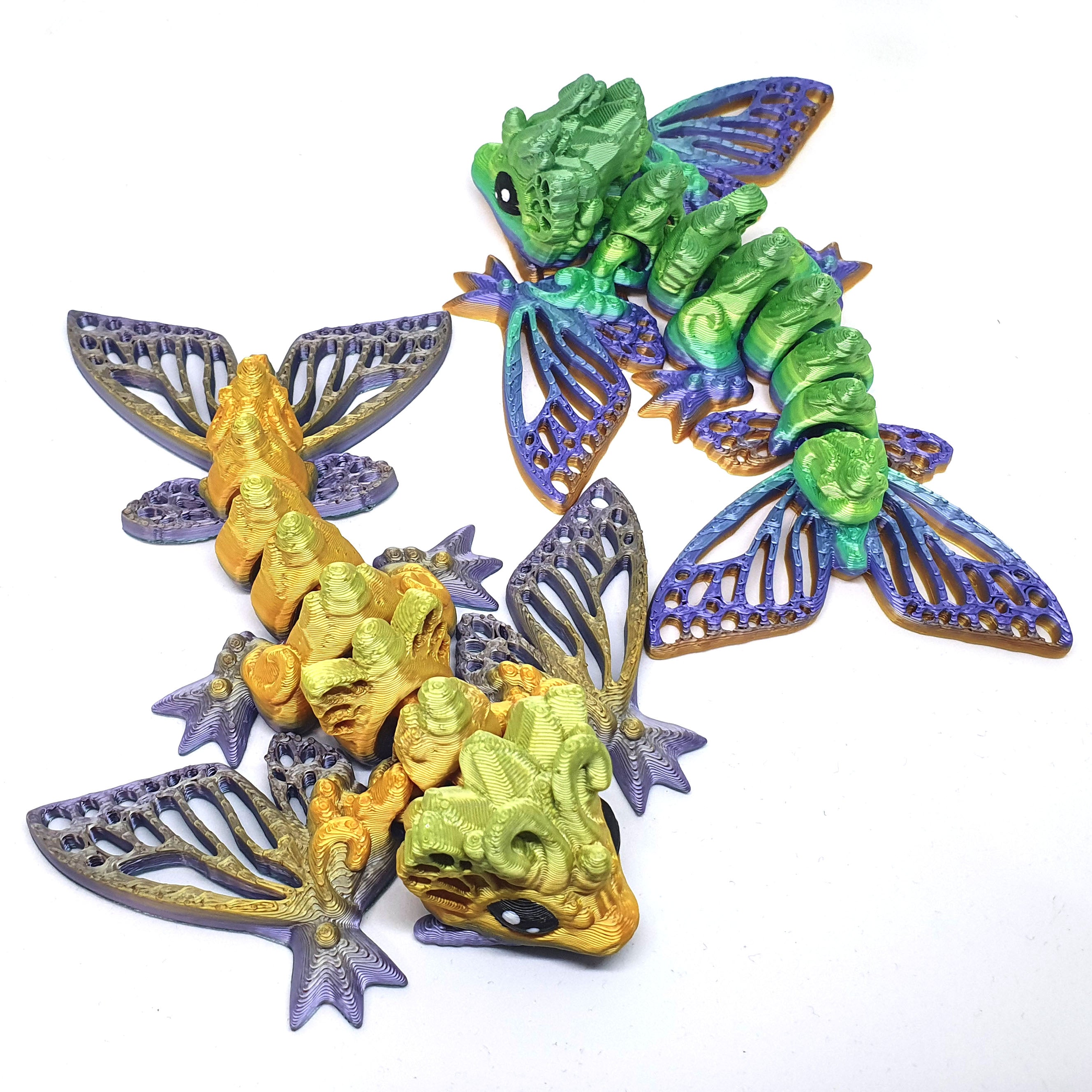 Butterfly Wyvern Articulated Baby Dragon - A Blind Bag