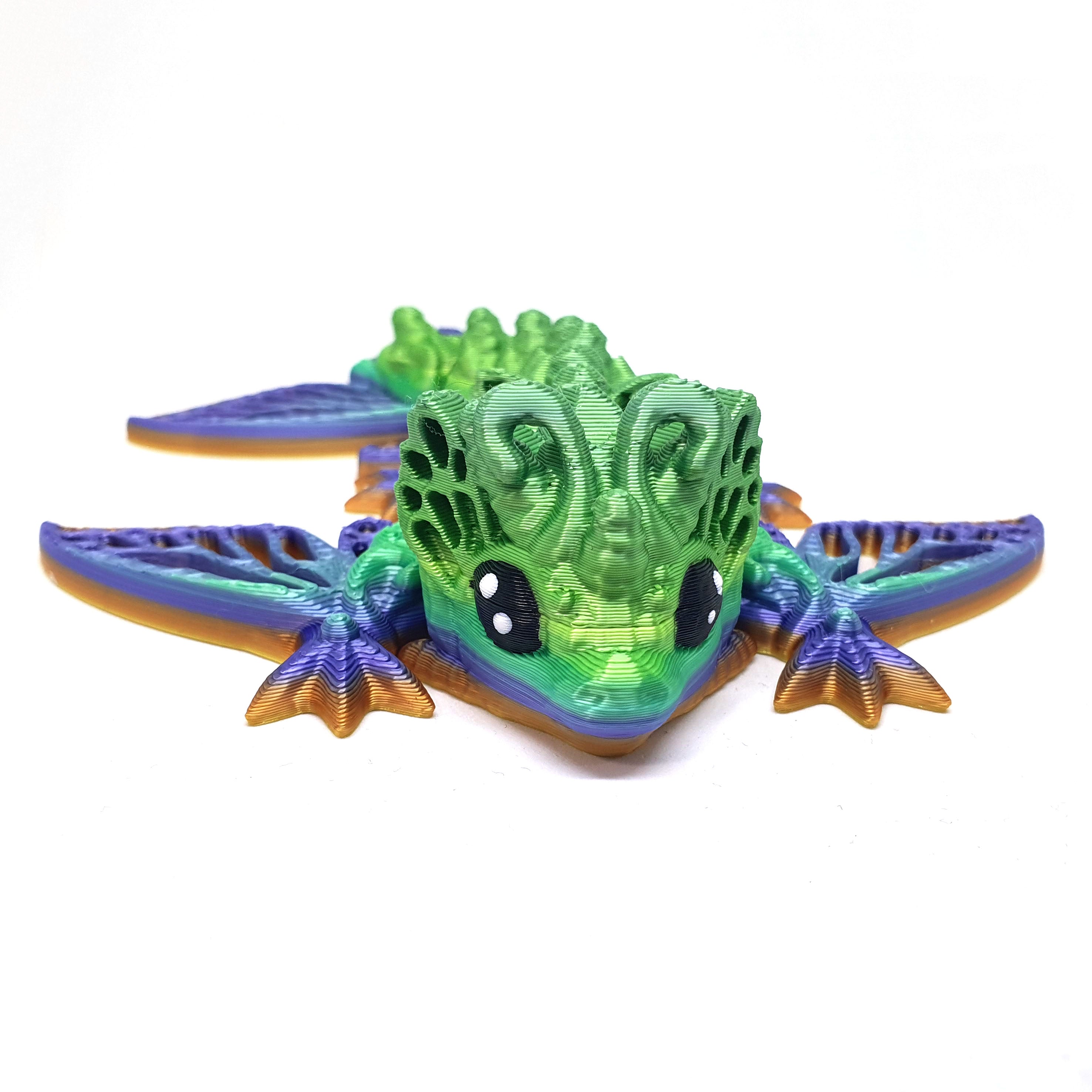 Butterfly Wyvern Articulated Baby Dragon - A Blind Bag