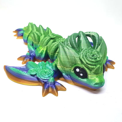 Rose Wyvern Articulated Baby Dragon