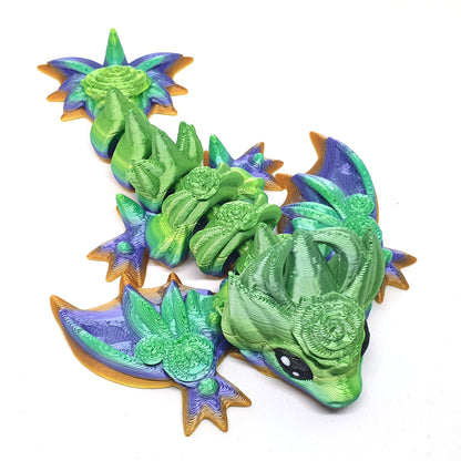 Rose Wyvern Articulated Baby Dragon - A Blind Bag