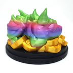 Baby Dragon On Coins Dice Guardian