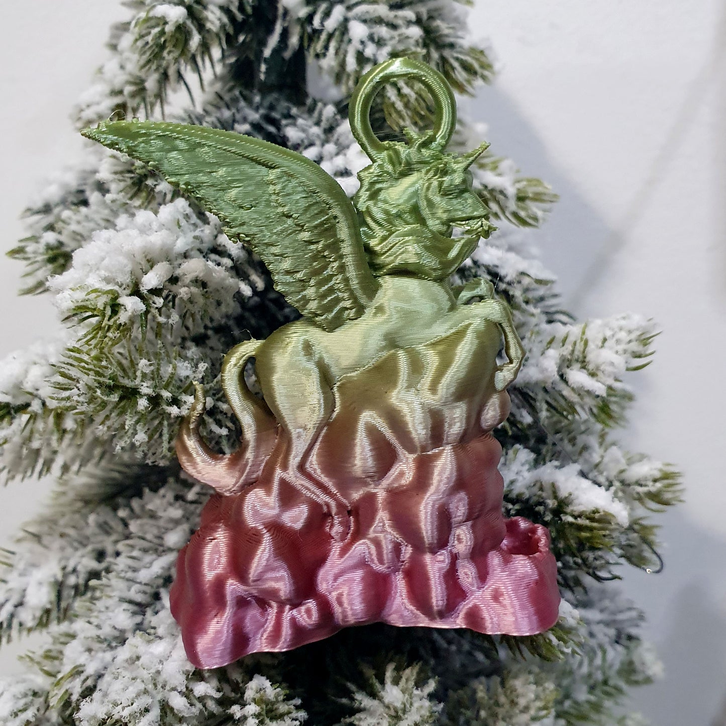 Alicorn Christmas Tree Ornament