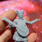Sigrid Yalve - Tiefling Bard - 32mm / 75mm Scale Miniature