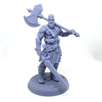 Thundar Northwolf - Dwarf Cleric -  32mm / 75mm Scale Miniature