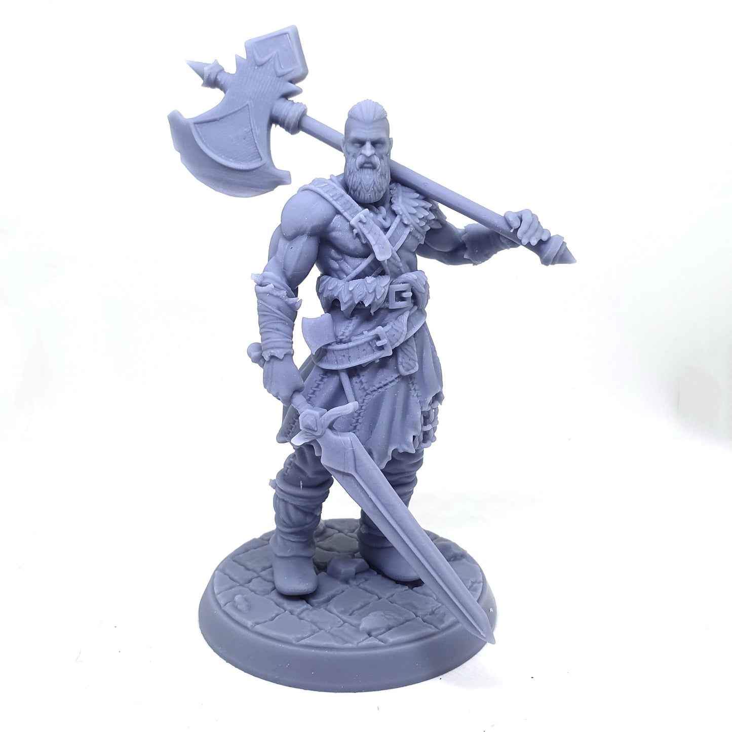 Thundar Northwolf - Dwarf Cleric -  32mm / 75mm Scale Miniature