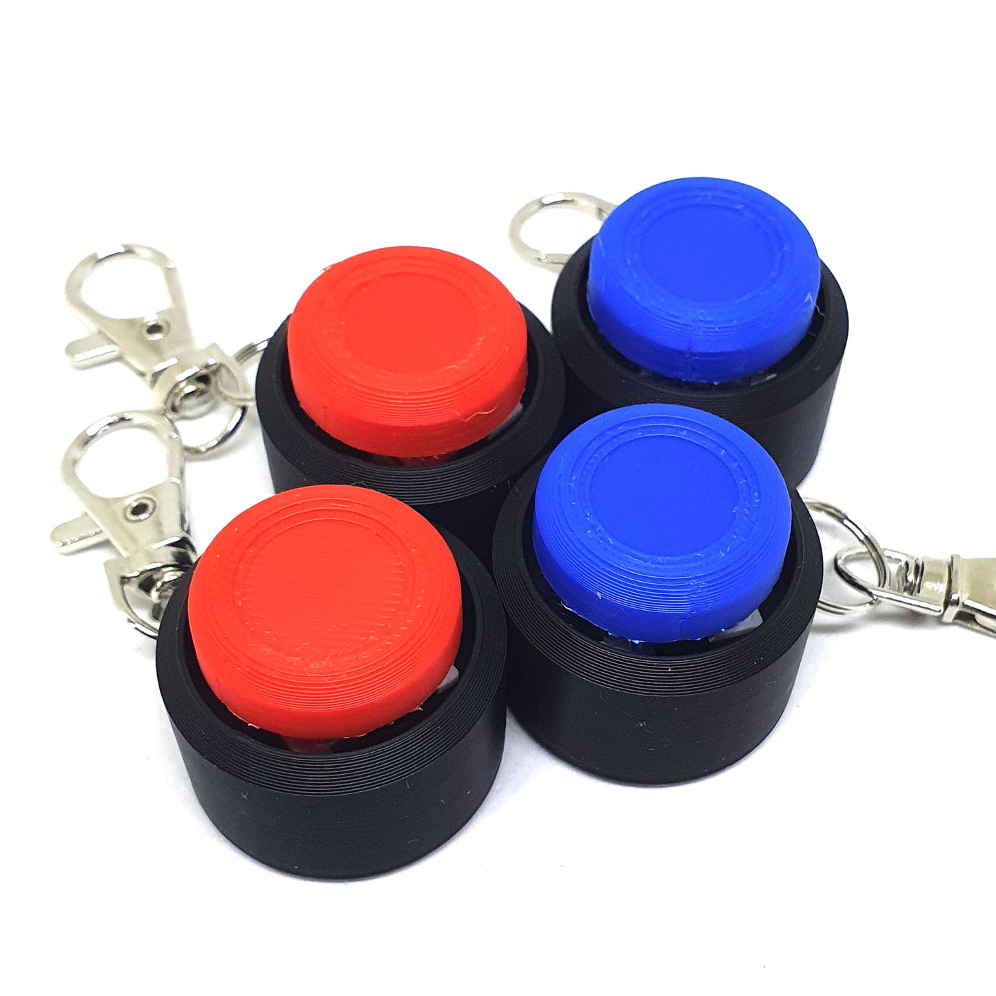 Retro Arcade Klicker Fidget Keychain