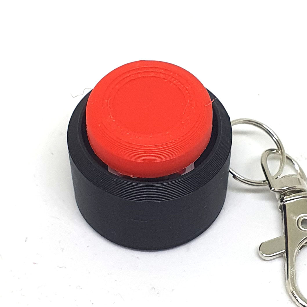 Retro Arcade Klicker Fidget Keychain