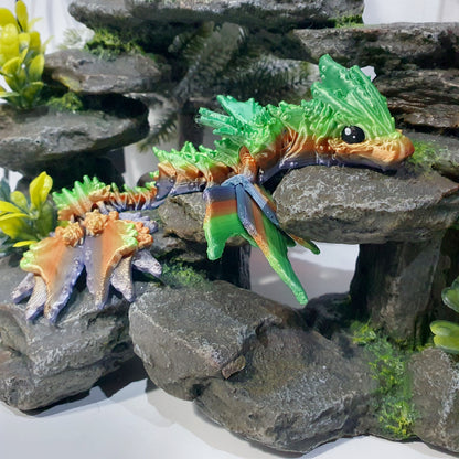 Ocean Serpent Articulated Baby Dragon - A Blind Bag