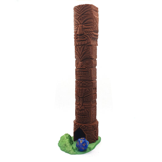 Tiki Totem Tiny Dice Tower