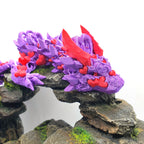 Dark Heart Articulated Adult Dragon