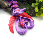 Dark Heart Articulated Adult Dragon