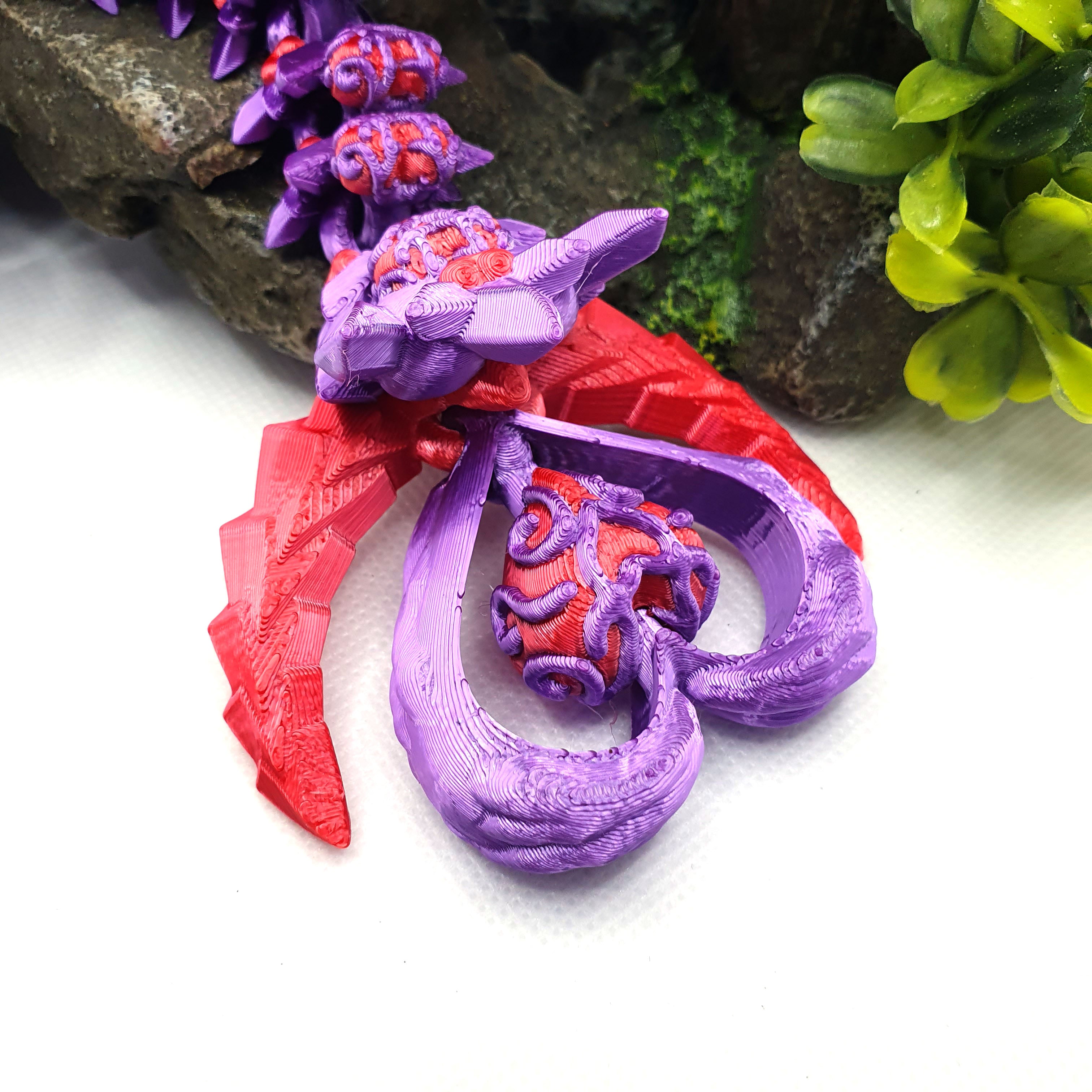 Dark Heart Articulated Adult Dragon