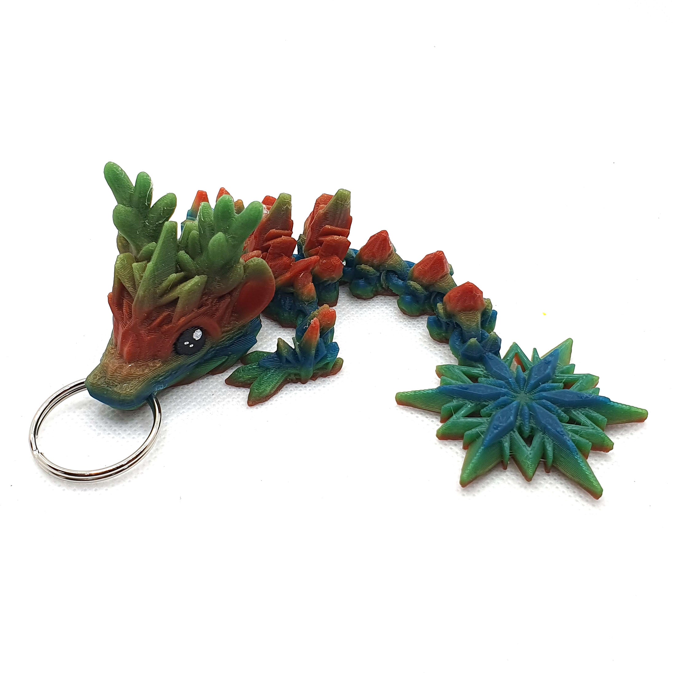 Winter Dragon Wyrmling Keychain Blind Bag