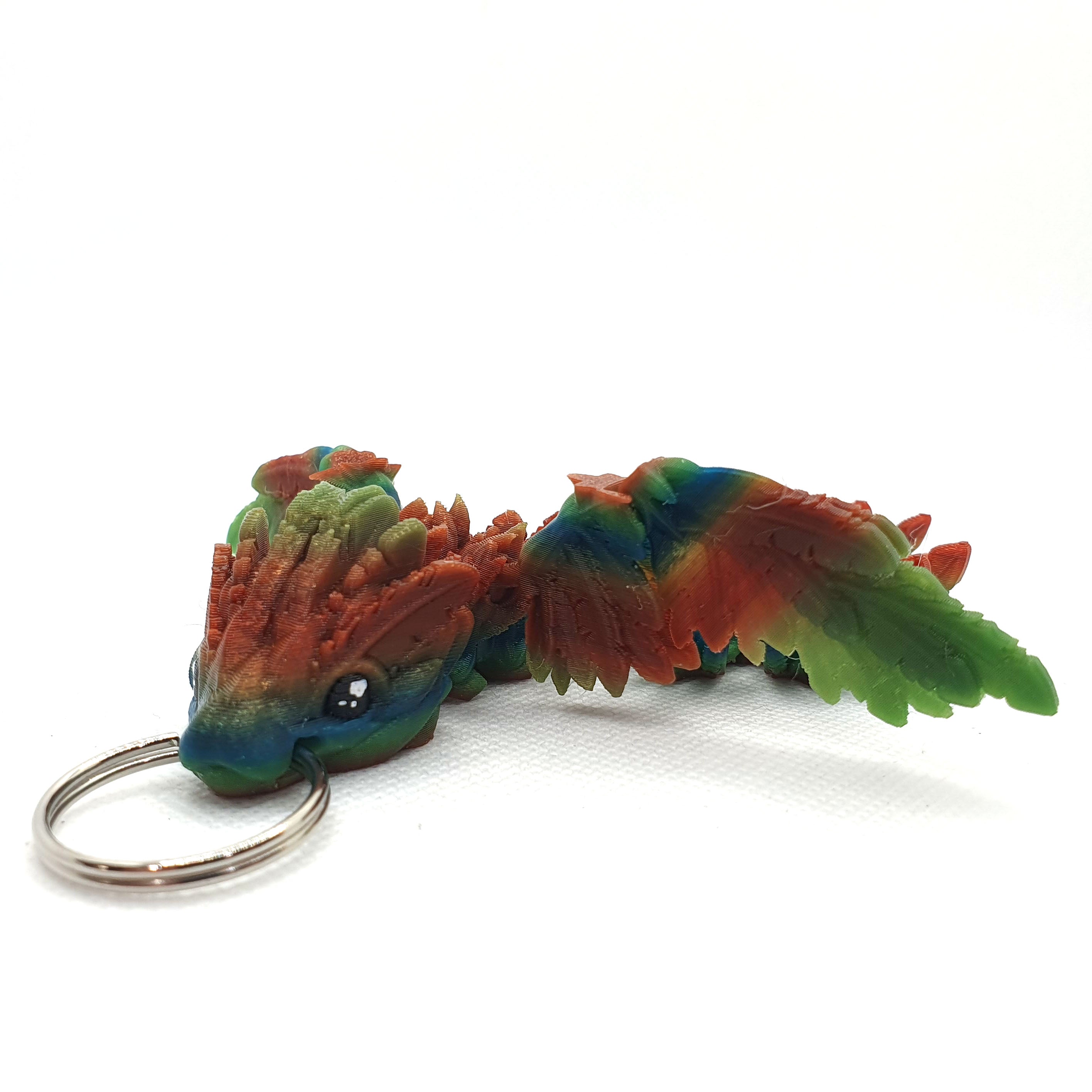 Flying Serpent Dragon Wyrmling Keychain Blind Bag