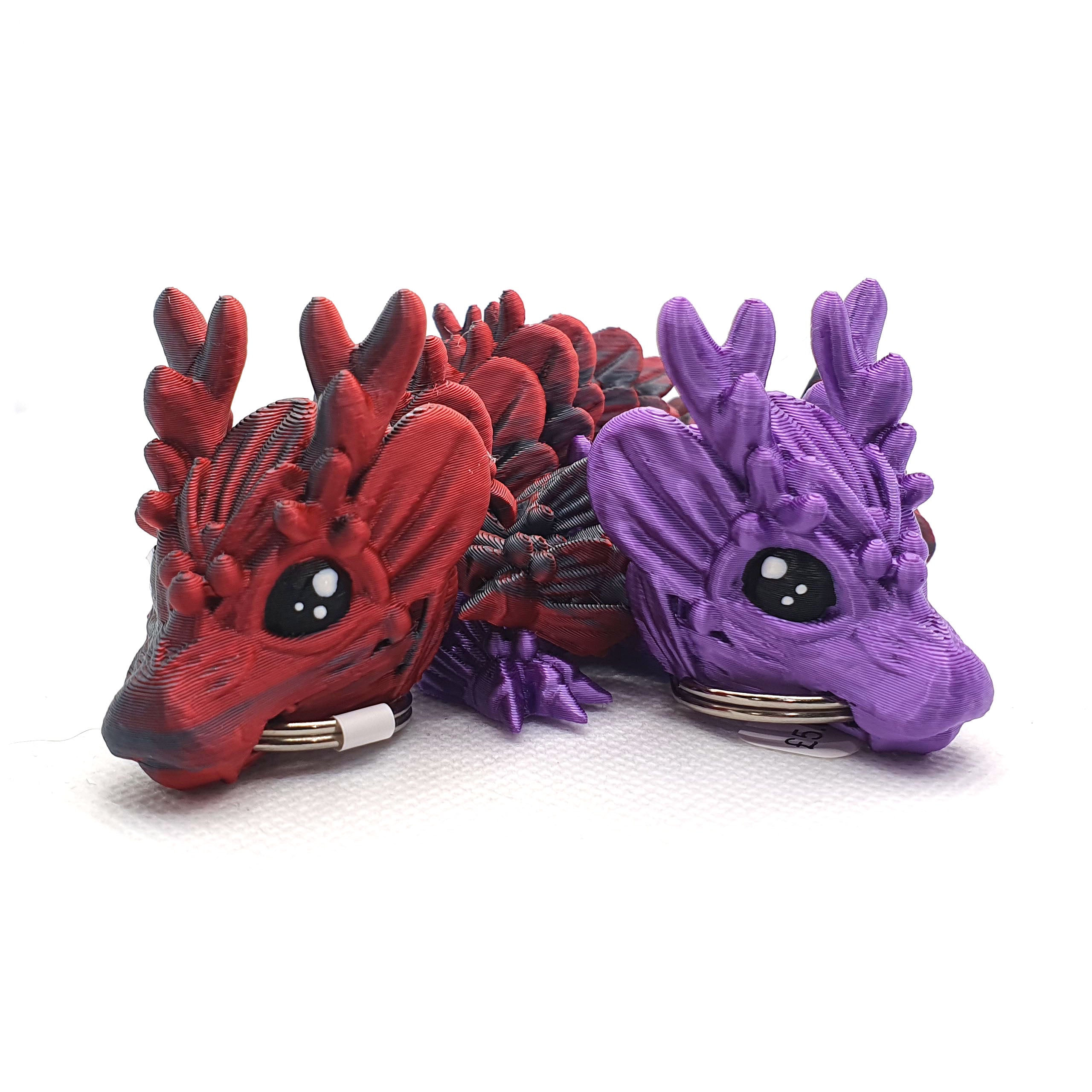 Mistletoe Dragon Wyrmling Keychain Blind Bag