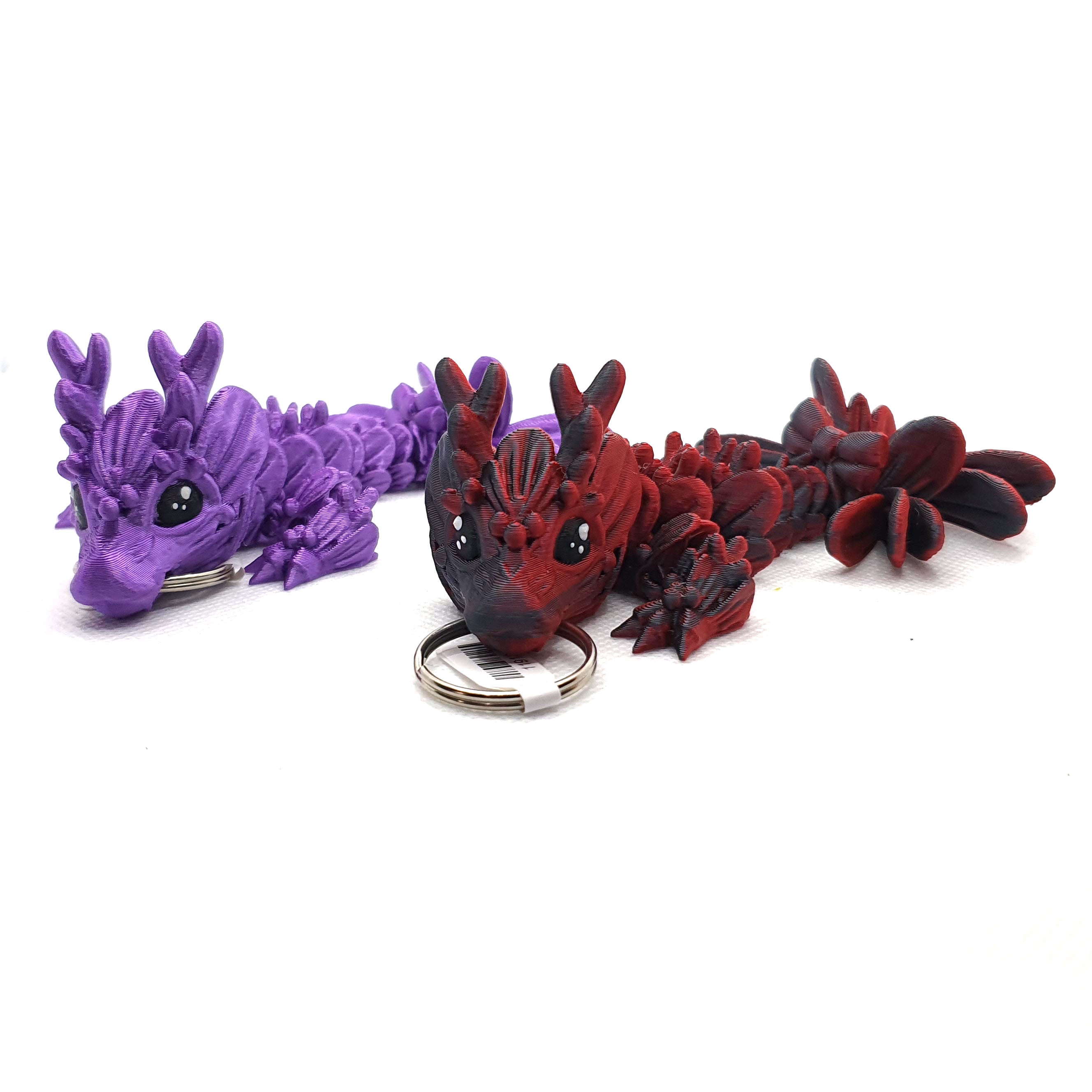 Mistletoe Dragon Wyrmling Keychain Blind Bag