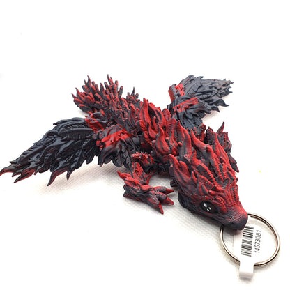 Phoenix Wing Dragon Wyrmling Keychain Blind Bag