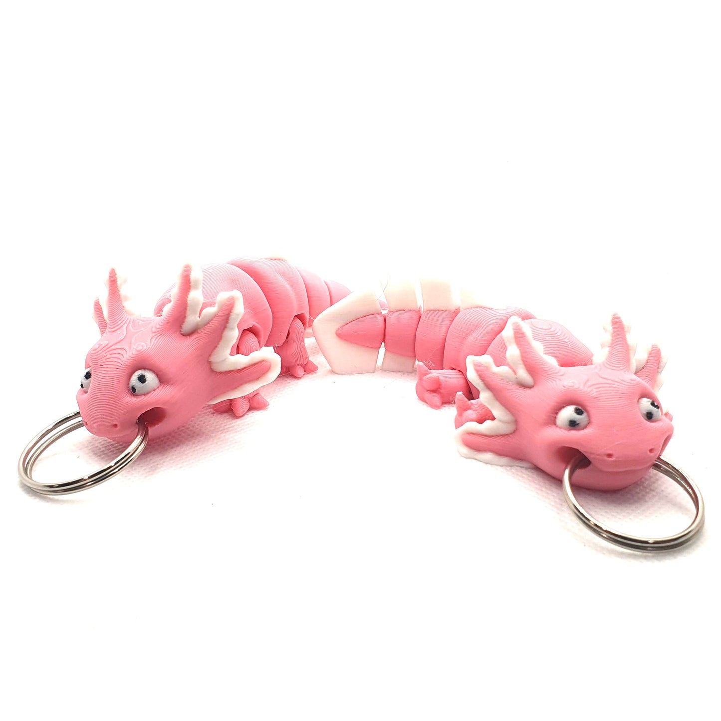 Axolotl Cute Articulated Keychain Fidget