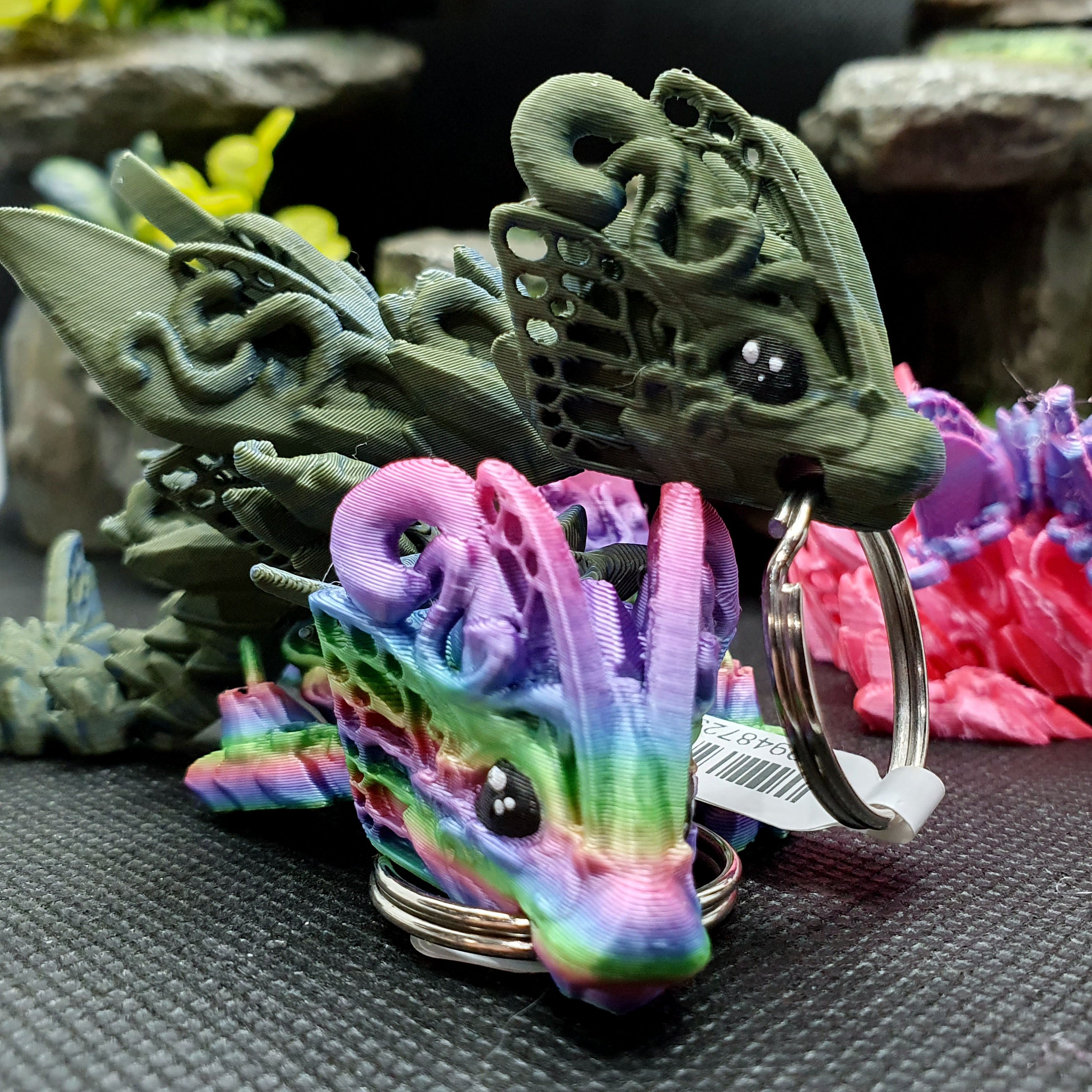 Butterfly Dragon Wyrmling Keychain Blind Bag