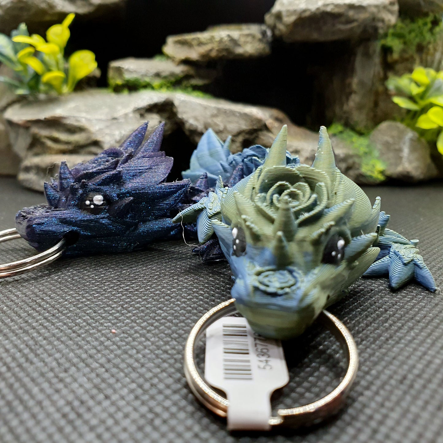 Rose Dragon Wyrmling Keychain Blind Bag