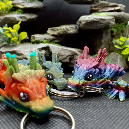 Sushi Dragon Wyrmling Keychain Blind Bag