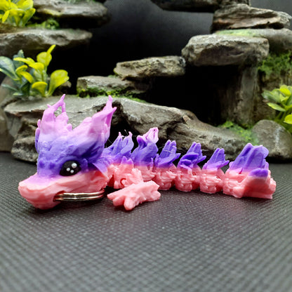 Woodland Dragon Wyrmling Keychain Blind Bag