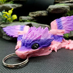 Sunflower Wing Dragon Wyrmling Keychain Blind Bag