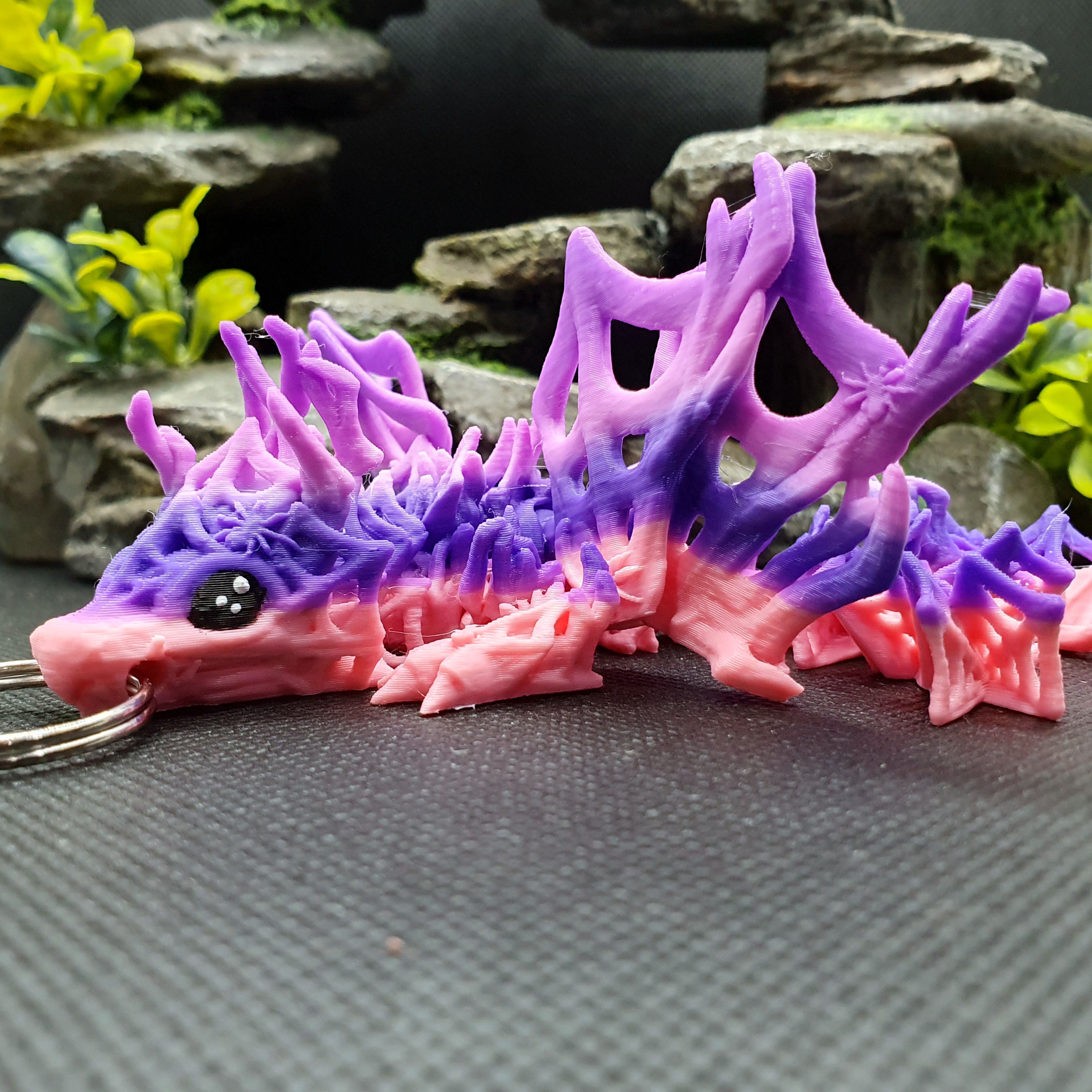 Wicked Wing Dragon Wyrmling Keychain Blind Bag