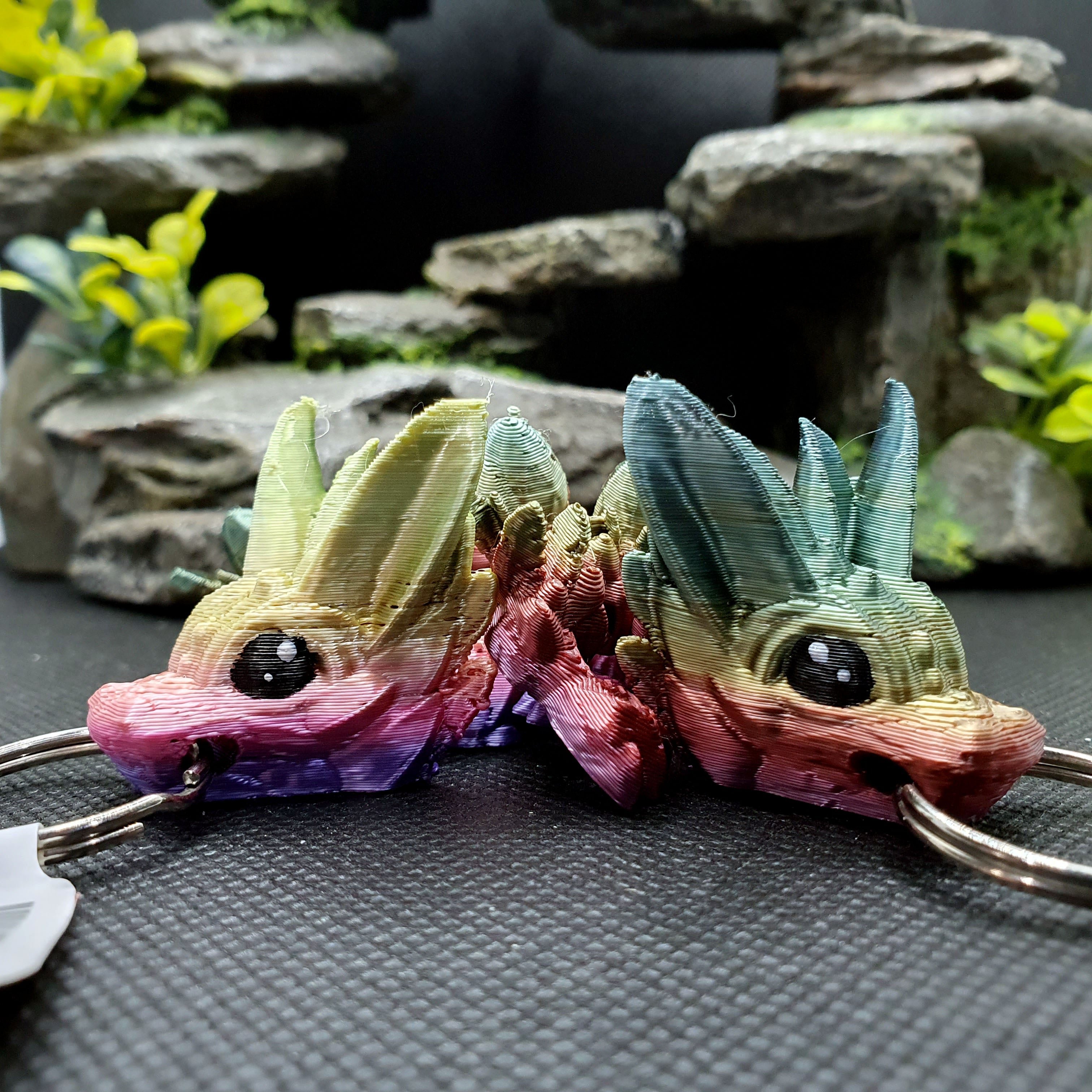 Easter Dragon Wyrmling Keychain Blind Bag