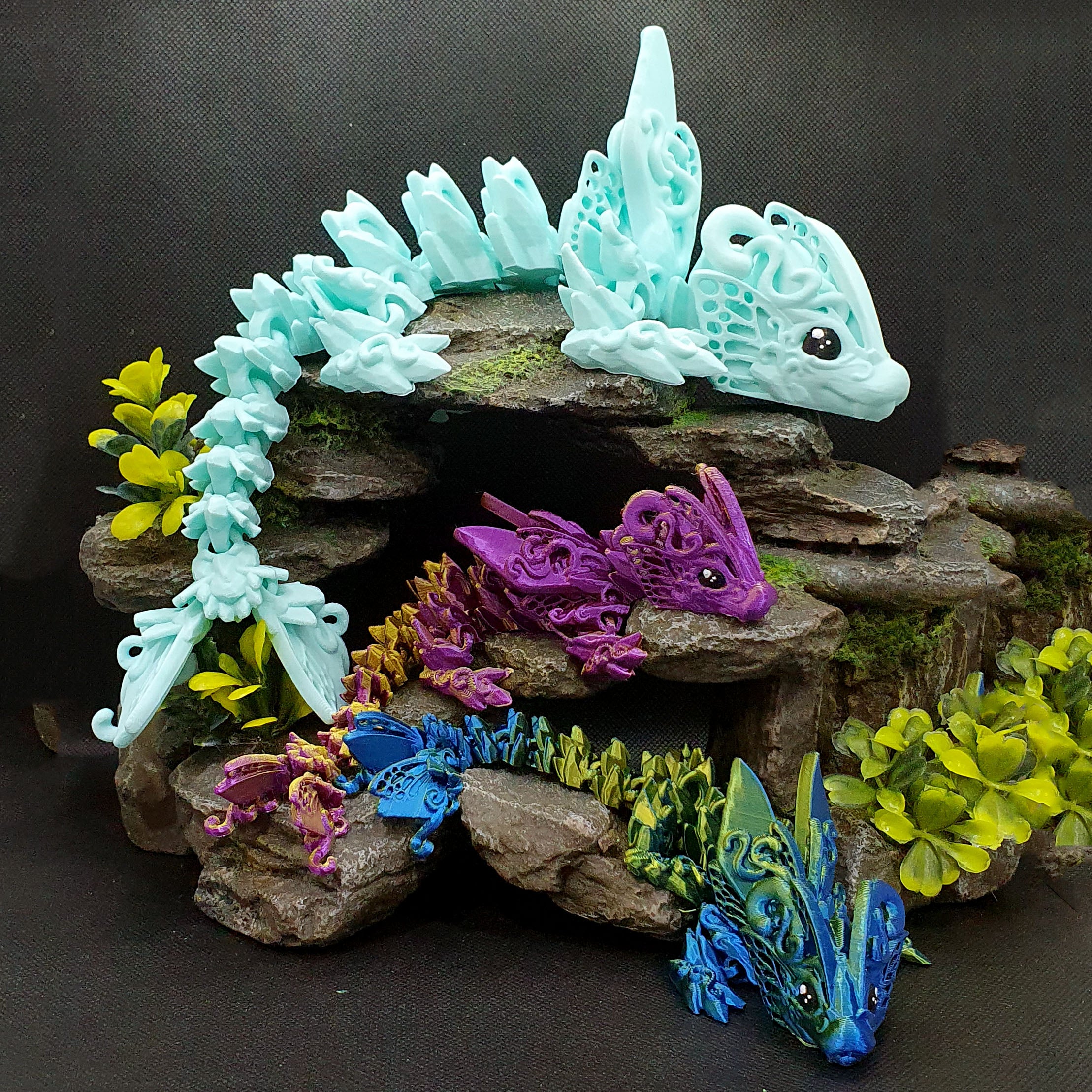 Butterfly (Fixed Wing) Articulated Baby Dragon - A Blind Bag