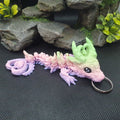 Dark Heart Dragon Wyrmling Keychain Blind Bag