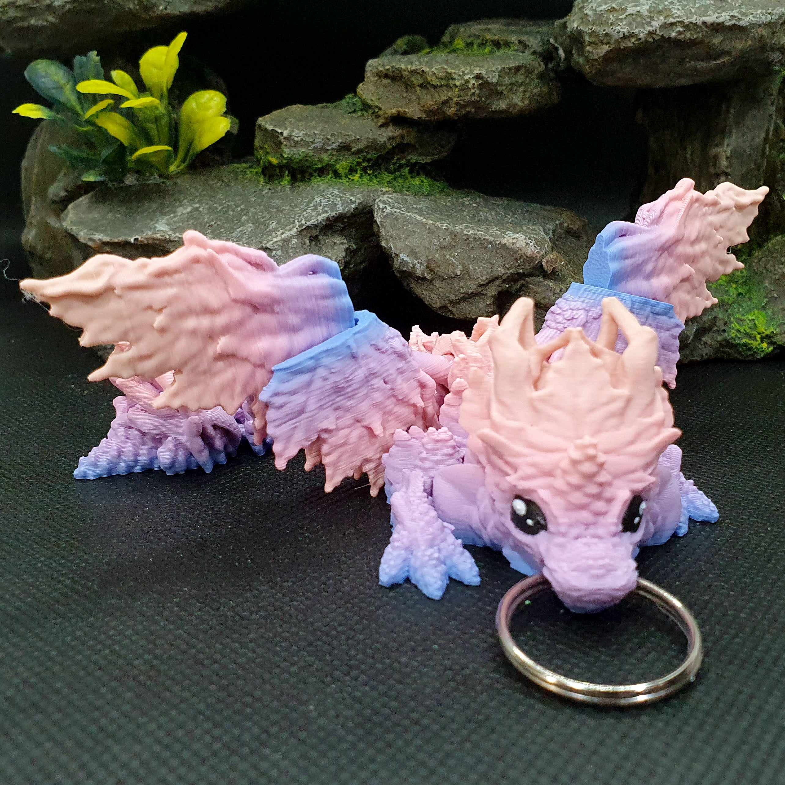 Autumn Wing Dragon Wyrmling Keychain Blind Bag