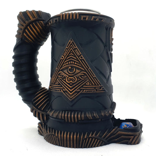 All Seeing Eye Dice Tower Can Cozy