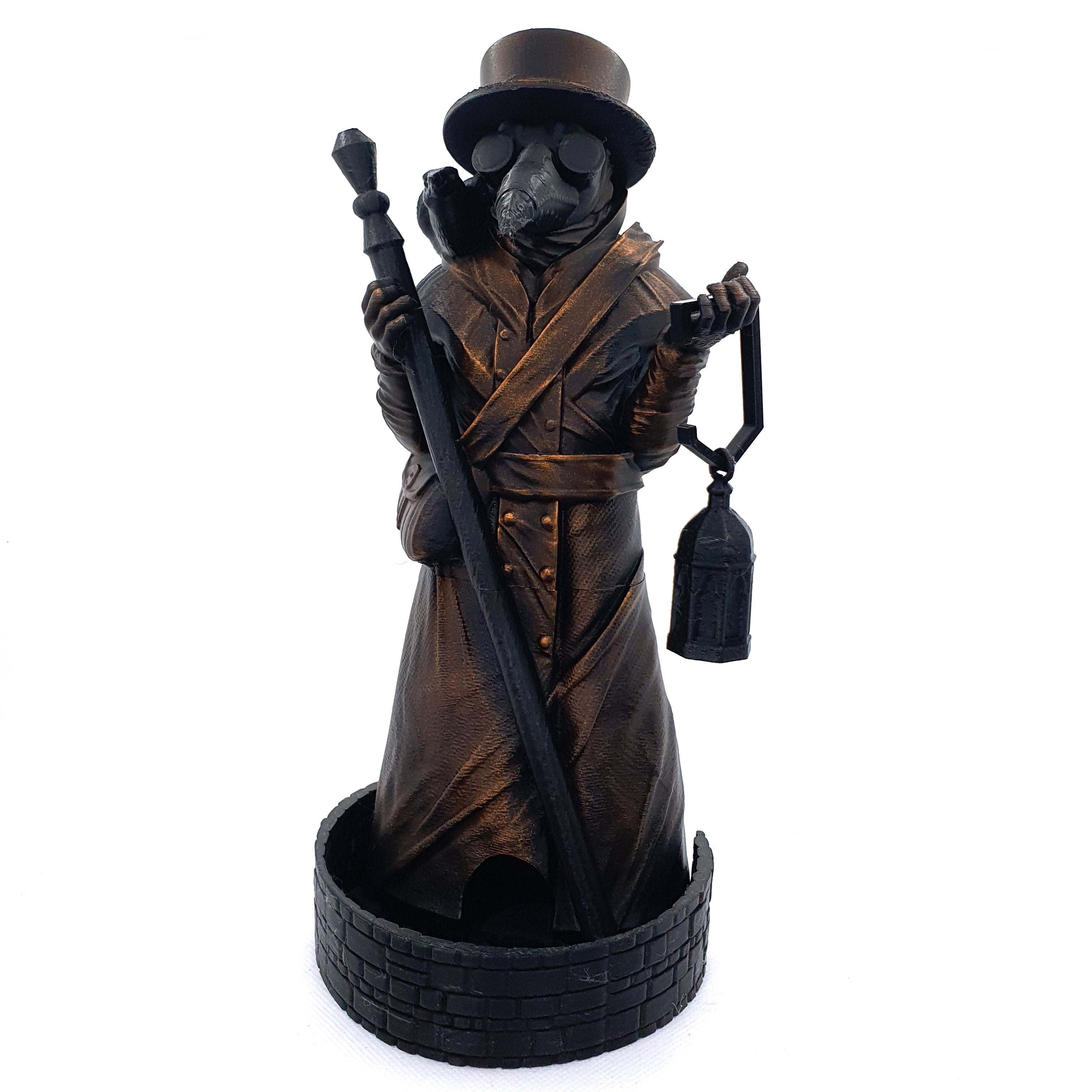 Plague Doctor Dragon Dice Tower