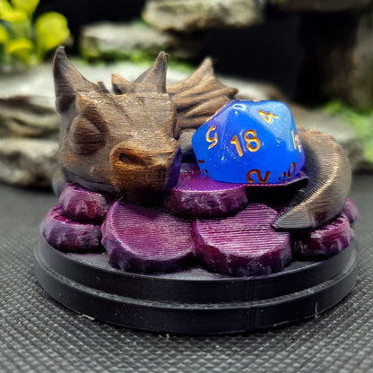 Baby Dragon On Bottlecaps Dice Guardian