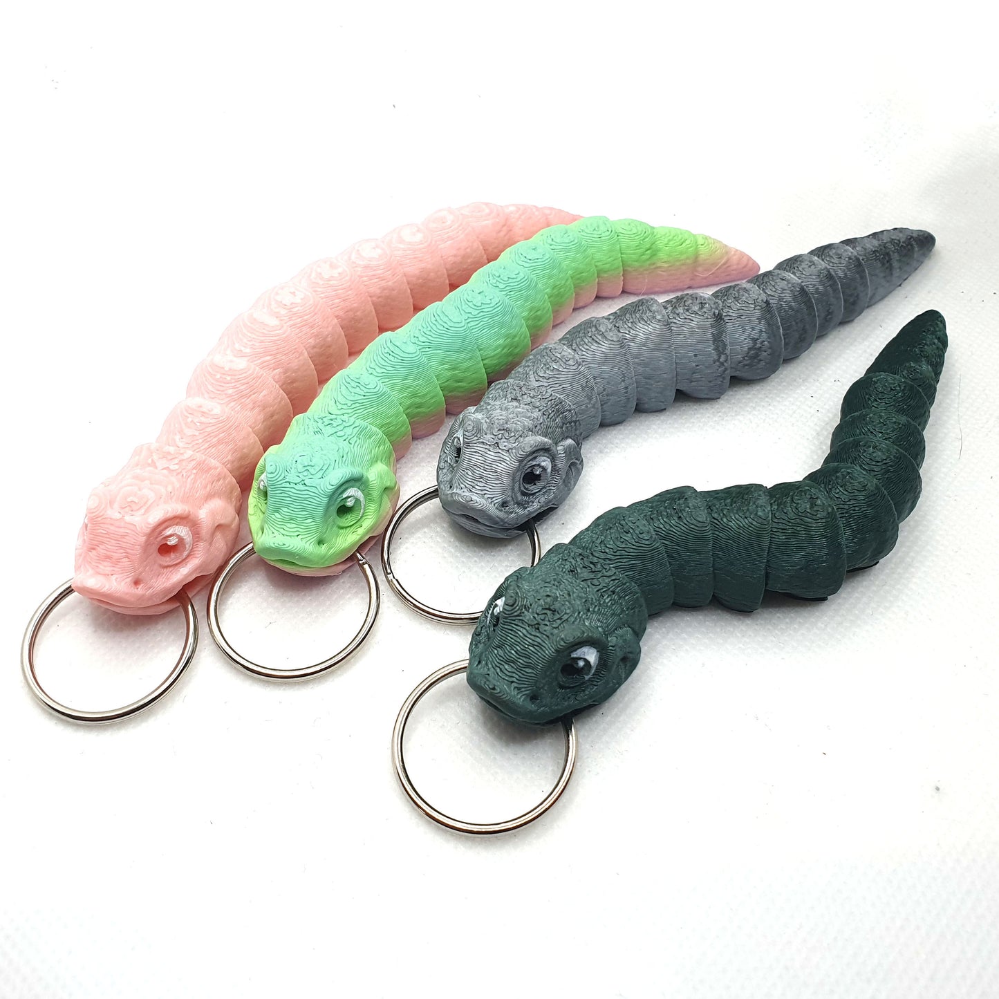 Hognose Snake Cute Articulated Keychain Fidget Blind Bag