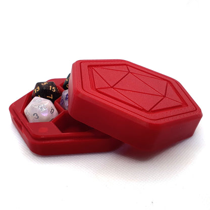 Hexagon Dice Box & Mini Roll Tray